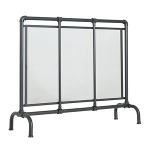 Celeste 1 Panel Iron Fireplace Screen 36" W x 29" H