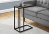 Accent Table, C-Shaped, Space-Saving Functionality