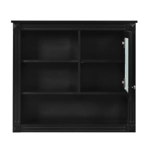 Wall-Mounted Bathroom Cabinet With Mirror And Adjustable Shelves