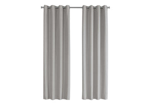 2 Pieces Set Curtain Panel Room Darkening Grommet