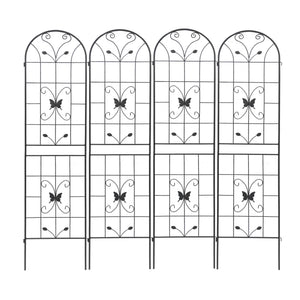 Garden Metal Trellis Rustproof Trellis For Climbing Plants Outdoor Flower Support