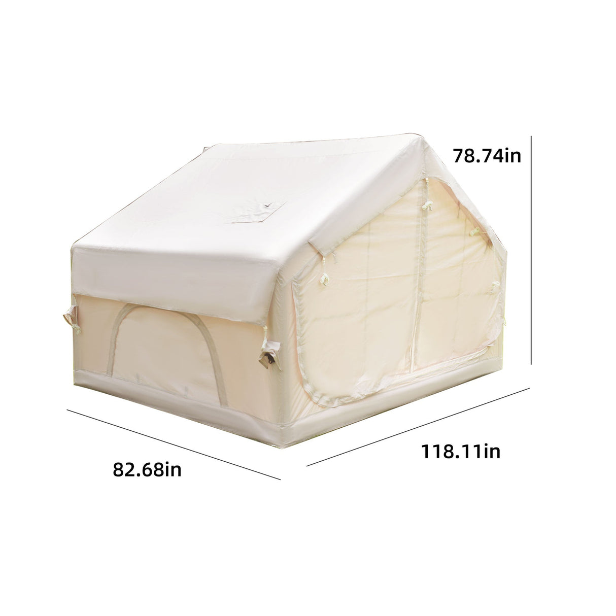6.3m² Inflatable Camping Tent