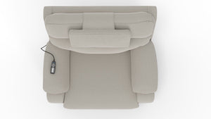 Dreamtime - 48" Power Headrest Power Lay Flat Recliner With CR3 Heat/Massage/Zero Gravity