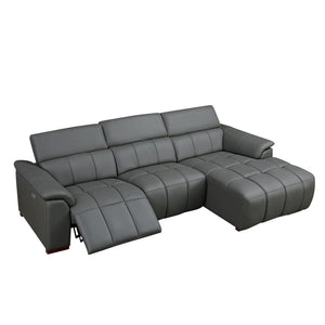 Wall-Hugger Reclining Sofa Modern Electric Control