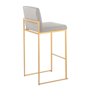 Fuji - Contemporary Design High Back Barstool
