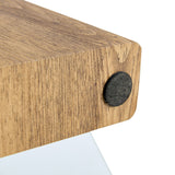 31-Inch Modern-Style Hexagonal Coffee Table