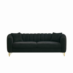Oversized Sofa, Deep Tufted Couch