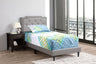 Button Tufted Bed Charming For Cozy Spaces