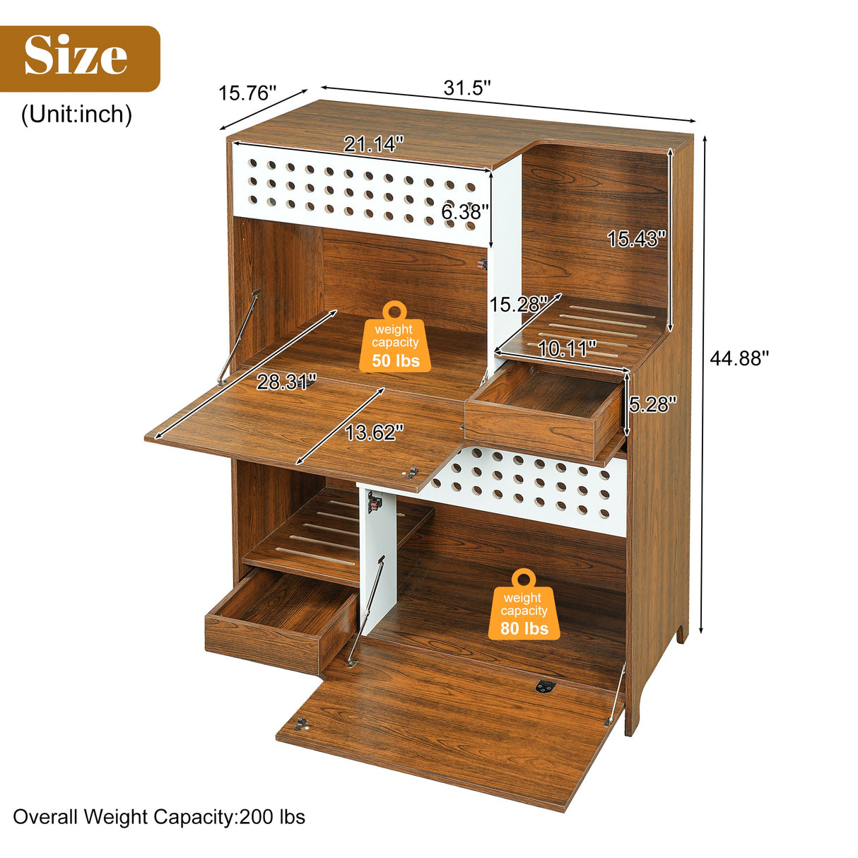 2-Piece Modern 2 IN 1 Cat Furniture Set