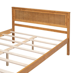 Platform Bed Frame With Headboard