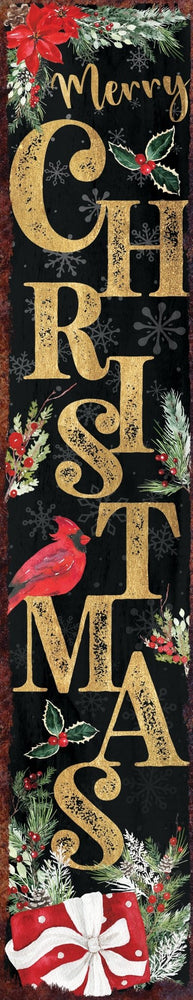 48in Christmas Porch Sign - Front Porch Christmas Welcome Sign with Vintage Christmas Decoration, Modern Farmhouse Entryway Porch Decor - Tuesday Morning - Wall Signs