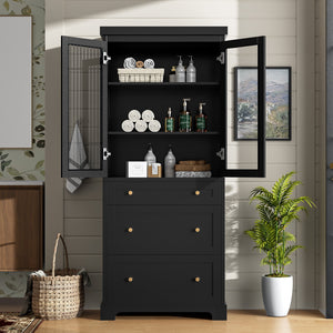 Modern Freestanding Tall Bathroom Cabinet