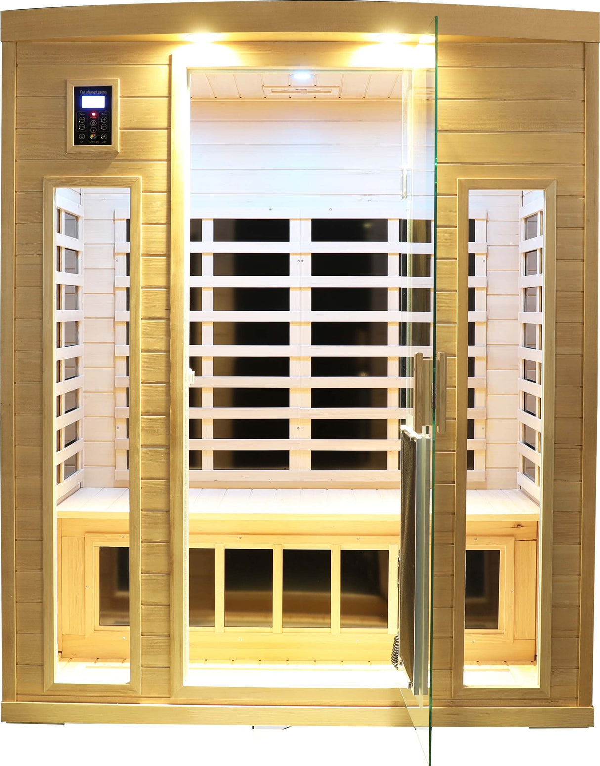 Low EMF Three person Far infrared sauna room (Roof & Floor)
