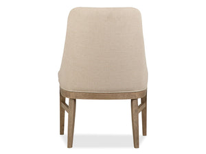 Tristan - Upholstered Arm Chair (Set of 2) - Swiss Coffee