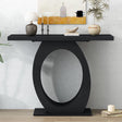 Mirod-Stylish-Modern-Console-Table-with-Egg-Shaped-Base,Enhanced-Stability-and-Durability,Sleek-Design-for-Home-Decor,Perfect-for-Living-Room-or-Bedroom-