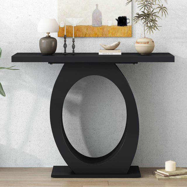 Mirod-Stylish-Modern-Console-Table-with-Egg-Shaped-Base,Enhanced-Stability-and-Durability,Sleek-Design-for-Home-Decor,Perfect-for-Living-Room-or-Bedroom-