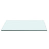 Square Tempered Glass Top