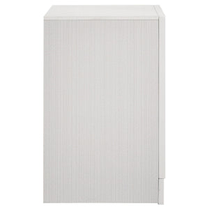 Transitional 2 Drawer Nightstand With Hidden Jewelry Tray