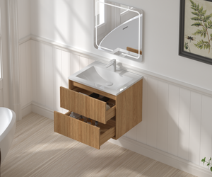 24" Floating Bathroom Vanity Set