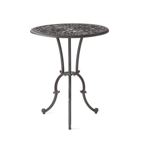 Charleston 3 Pieces Cast Bistro Set - Copper