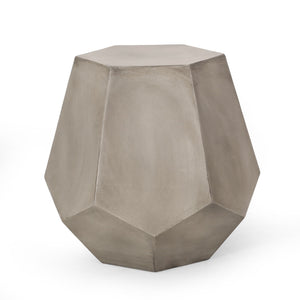 Outdoor Calgary Side Table - Light Gray
