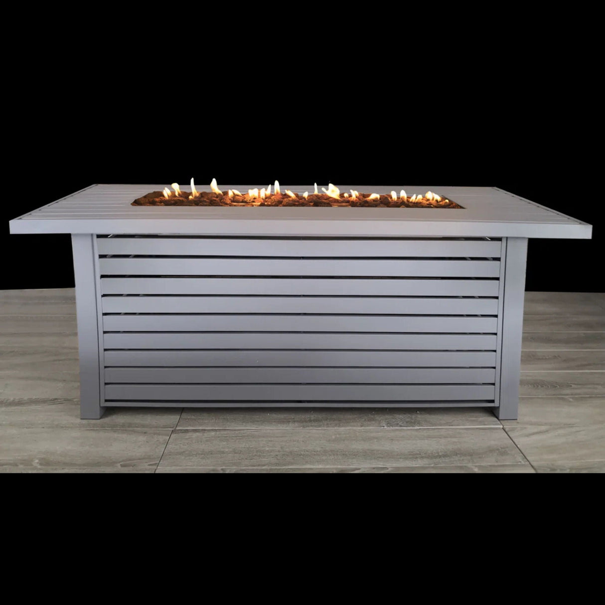 Propane / Gas Outdoor Fire Pit Table With Lid