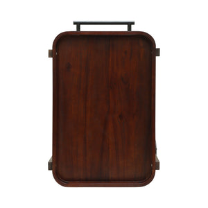 Home Selleck - Bar Cart - Mahogany