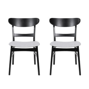 5 Piece Dining Set With Table And 4 Upholstered Chairs
