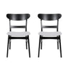 5 Piece Dining Set With Table And 4 Upholstered Chairs