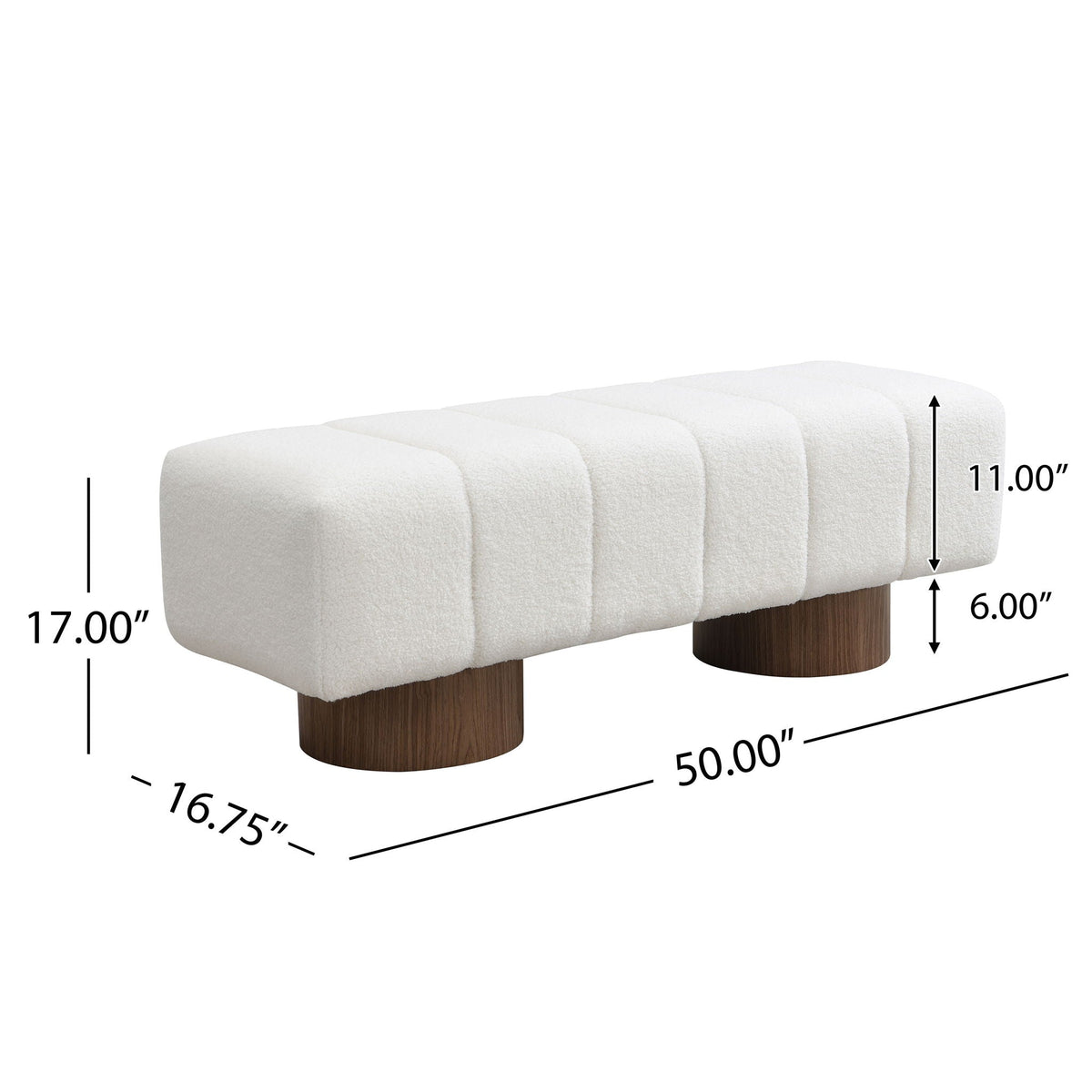 Upholstered Dining Bench for Dining Room