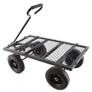 Solid Wheels Garden Cart Wagon