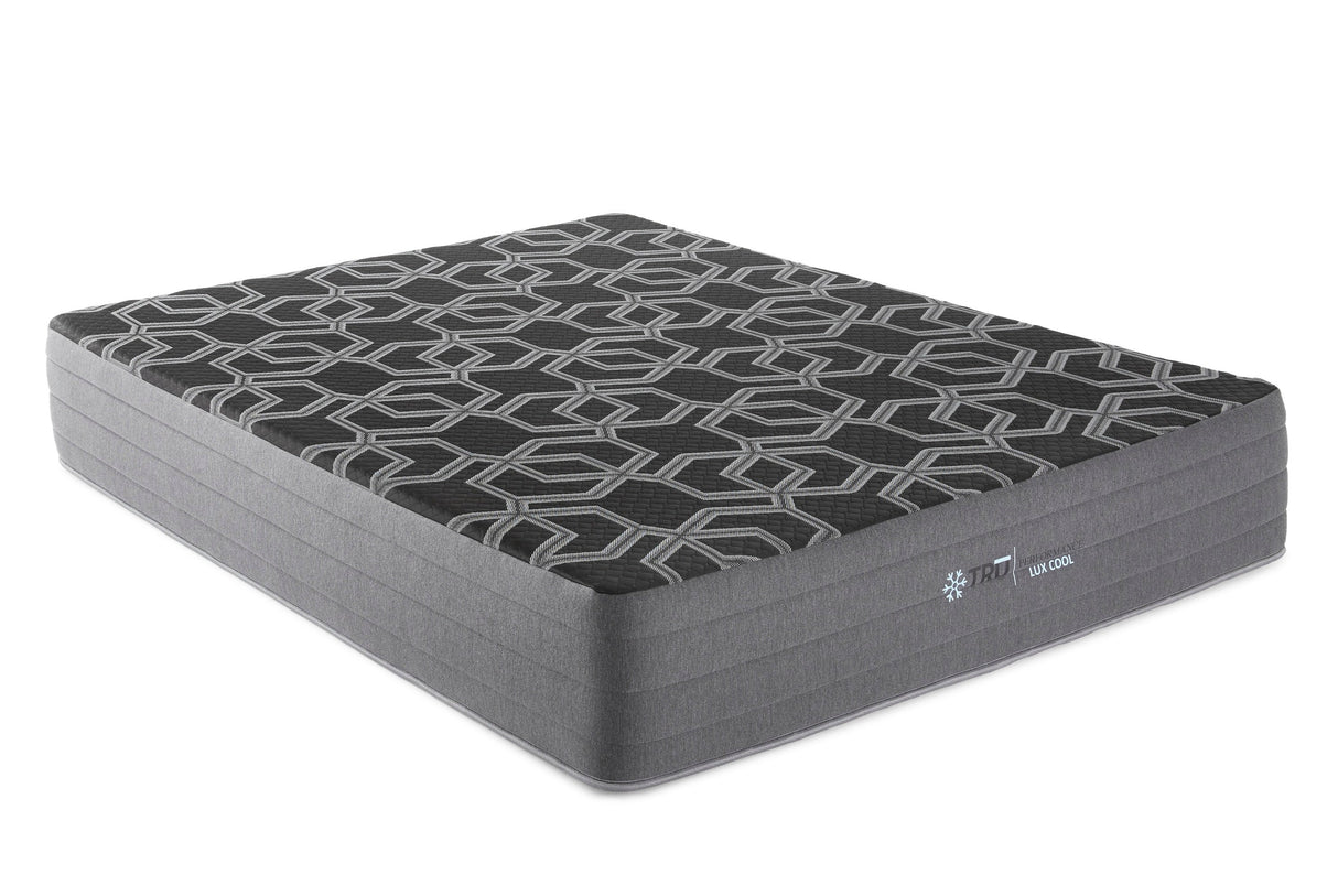 Md 12" smooth top hybrid medium plush mattress