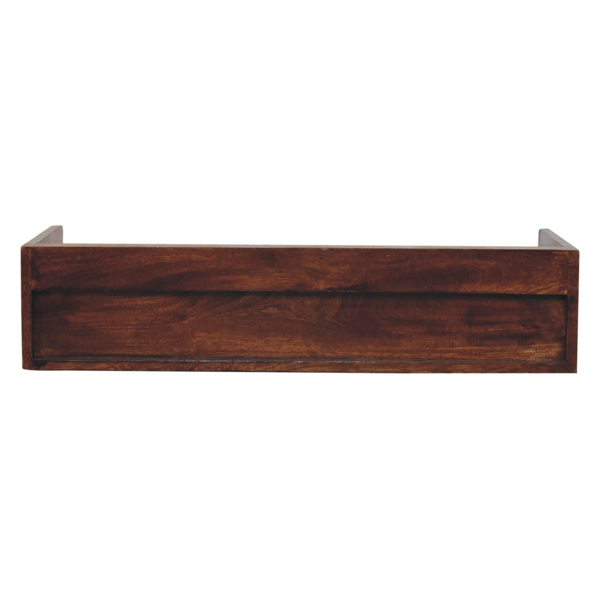 Solid Wood Belmont Wall-Mounted Console, 1 Drawer, 1 Shelf