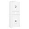 Bathroom Storage Cabinet With Multifunctional Storage Space, Drawer With Slide Rails, Adjustable Shelf