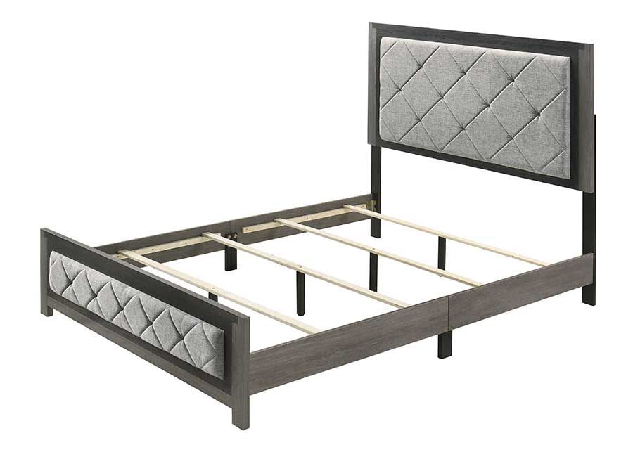 Jehoram Queen Bed Gray