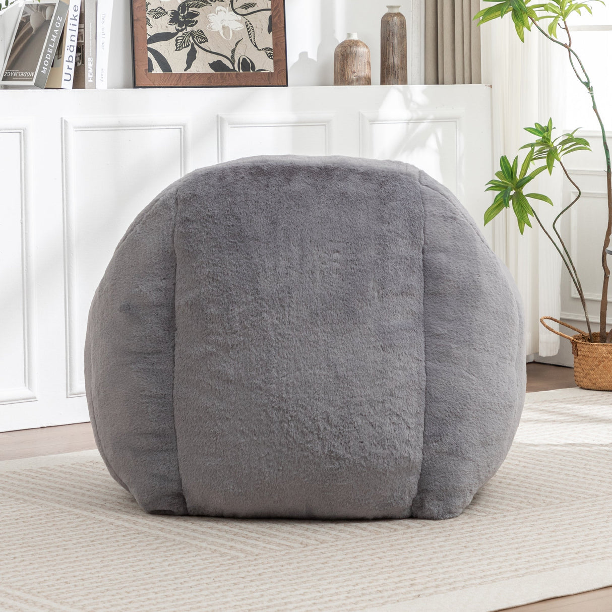 Comfy Bean Bag Chair with Back Support