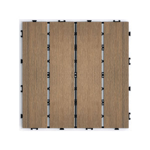 Patio Deck Tiles, Pack Of 22