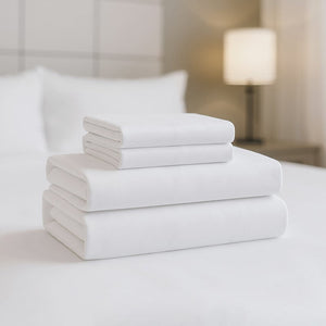 4-Piece King Luxury Cotton Sheet Set