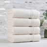 Egyptian Cotton Plush Absorbent Luxury Bath Towel Set of 4 - Egyptian Cotton Bath Towel by Superior Brand