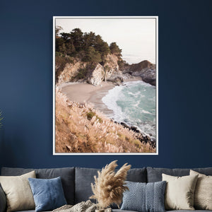 McWay Falls Canvas Wall Art, Big Sur California Photography