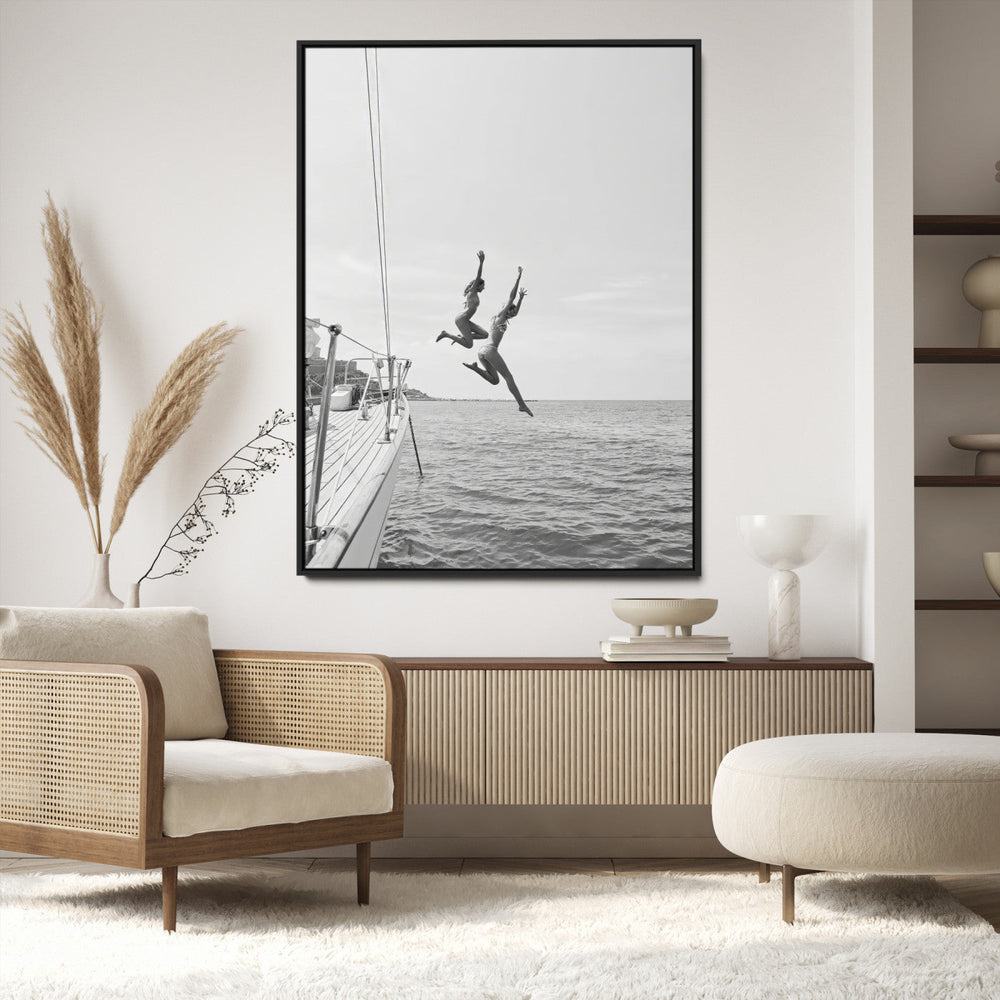 Sailing Wall Art Canvas Print – Ocean Adventure Sailboat