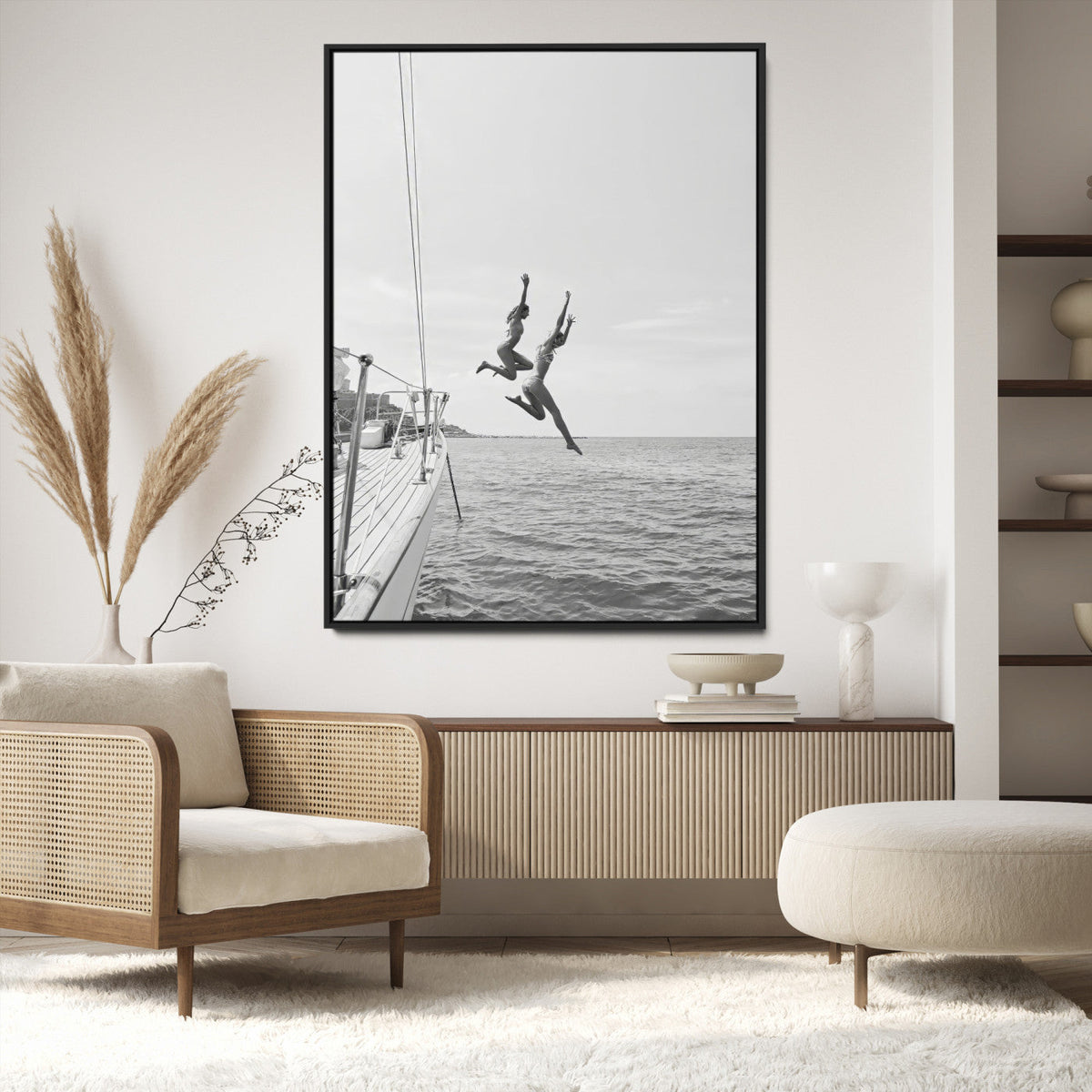 Sailing Wall Art Canvas Print – Ocean Adventure Sailboat
