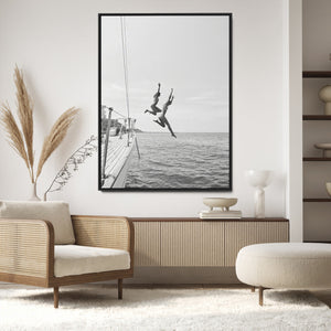 Sailing Wall Art Canvas Print – Ocean Adventure Sailboat