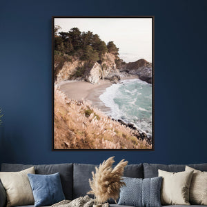 McWay Falls Canvas Wall Art, Big Sur California Photography