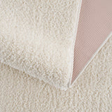 Judy White Washable Area Rug