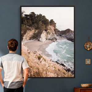 McWay Falls Canvas Wall Art, Big Sur California Photography