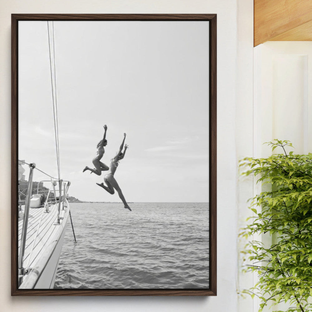 Sailing Wall Art Canvas Print – Ocean Adventure Sailboat