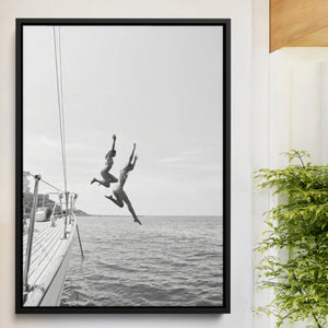 Sailing Wall Art Canvas Print – Ocean Adventure Sailboat