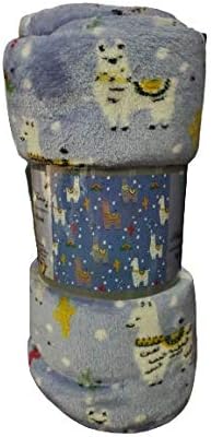 Soft Fleece Throw Blanket 50x60 – Lightweight Cozy Bed Couch Sofa Blanket for All Seasons