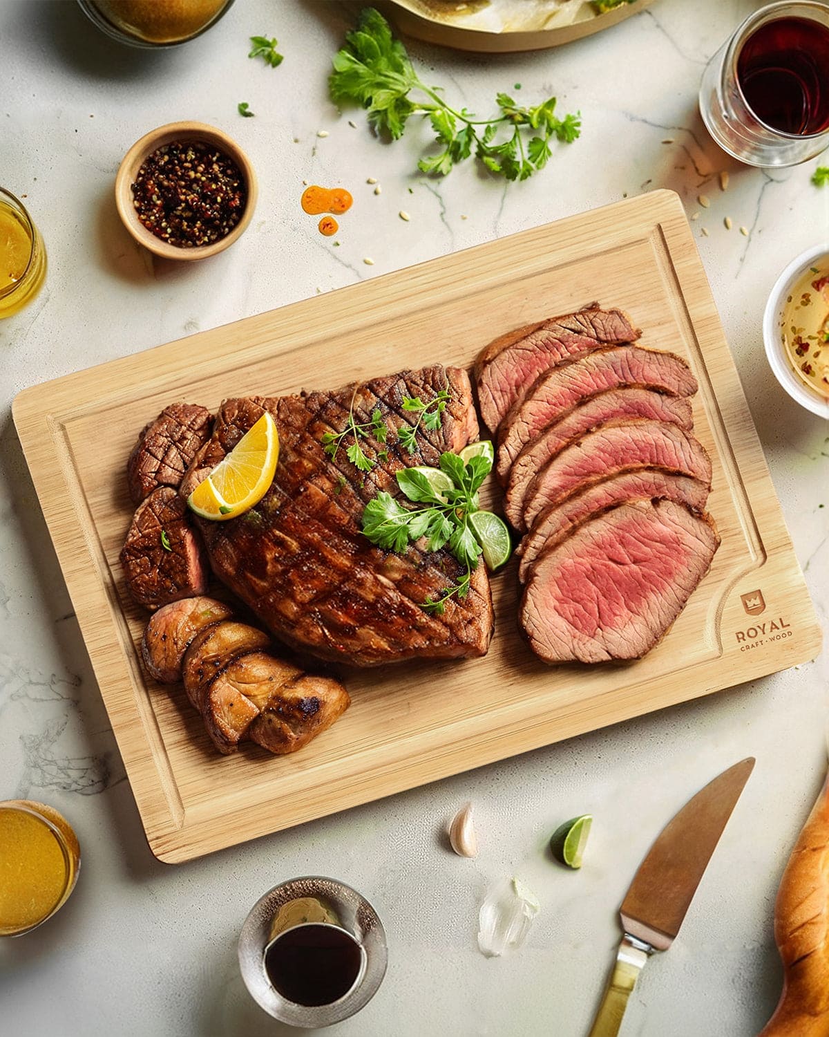 Cutting Board Large 15x10 by Royal Craft Wood